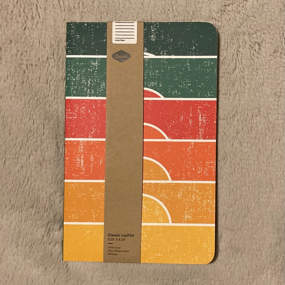 Denik Classic Lined Page Layflat Notebook -NEW